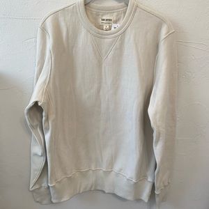 NEW Men’s Todd Snyder sweatshirt / small, alabaster